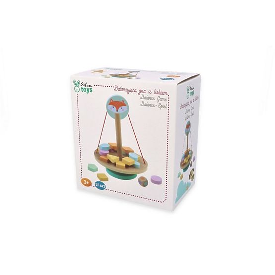 Un gioco di equilibrio con una volpe