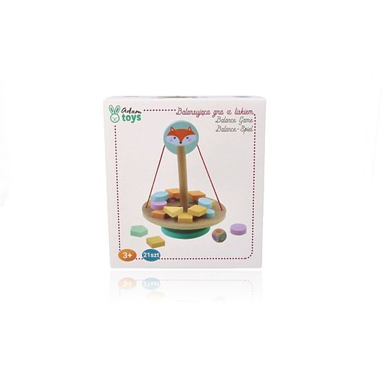 Un gioco di equilibrio con una volpe