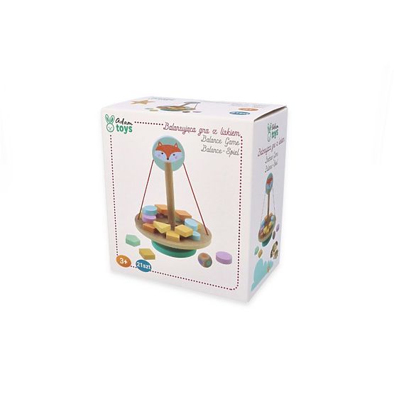 Un gioco di equilibrio con una volpe