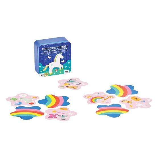 Unicorni del gioco di carte Petit Collage