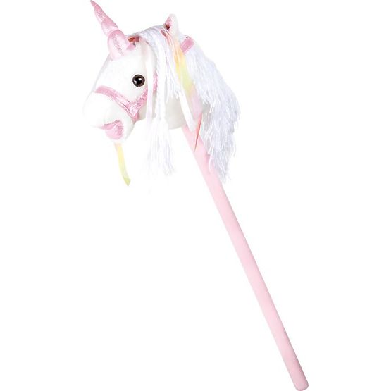 Unicorno su bastone giocattolo per bambini