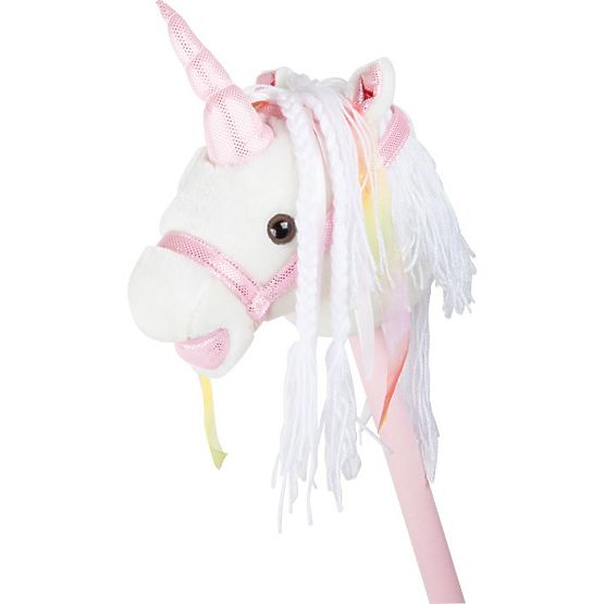 Unicorno su bastone giocattolo per bambini