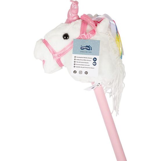 Unicorno su bastone giocattolo per bambini