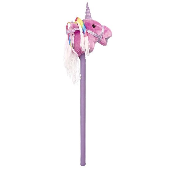 Unicorno su bastone Lila Hobby Horse
