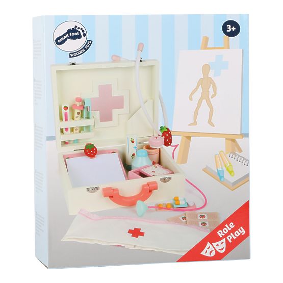 Valigetta da dottore in legno per bambini Small Foot Isabel