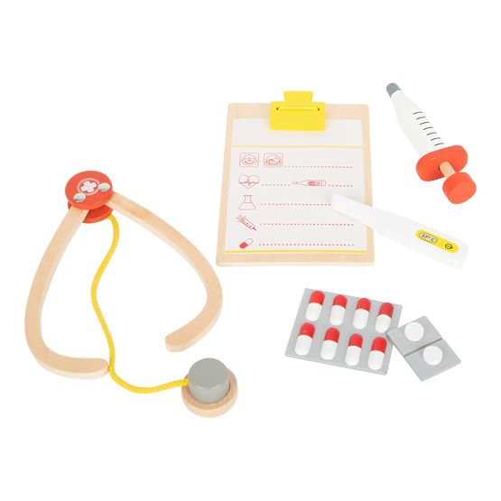 Valigetta da medico per bambini Small Foot per piccoli dentisti 2 in 1