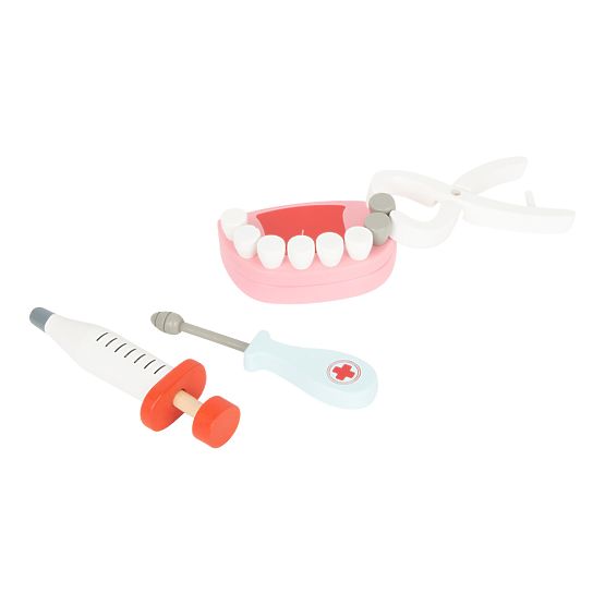 Valigetta da medico per bambini Small Foot per piccoli dentisti 2 in 1