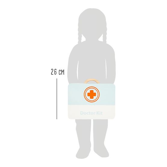 Valigetta da medico per bambini Small Foot per piccoli dentisti 2 in 1