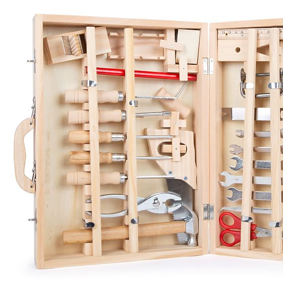 Valigia portautensili in legno Small Foot Deluxe