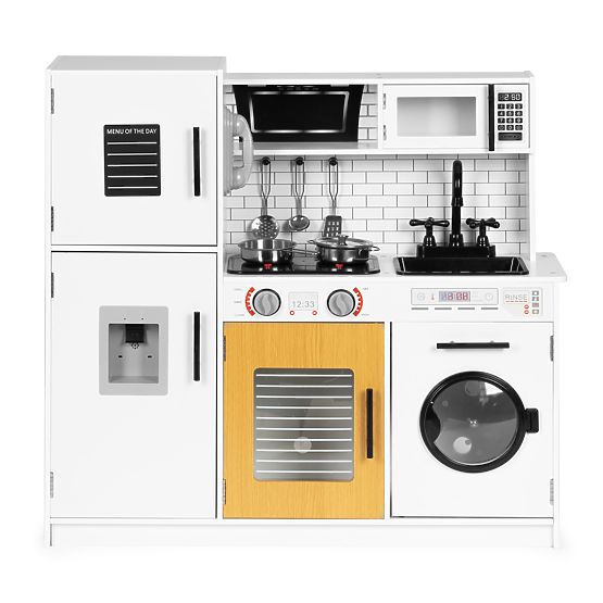 Grande cucina in legno per bambini + suoni e luci ECOTOYS