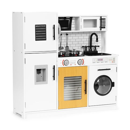 Grande cucina in legno per bambini + suoni e luci ECOTOYS