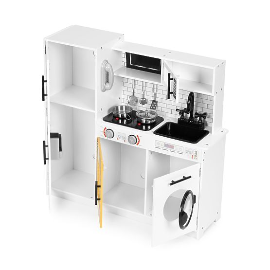 Grande cucina in legno per bambini + suoni e luci ECOTOYS