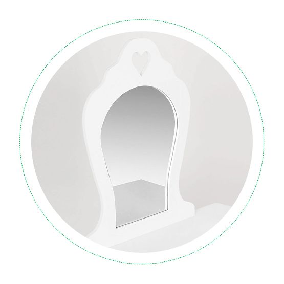 Grande toletta per bambine con specchio ECOTOYS