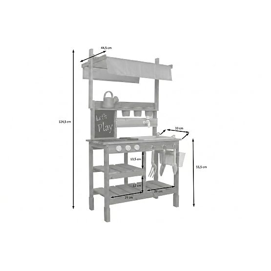 Cucina da esterno Montessori Ourbaby - Sandy