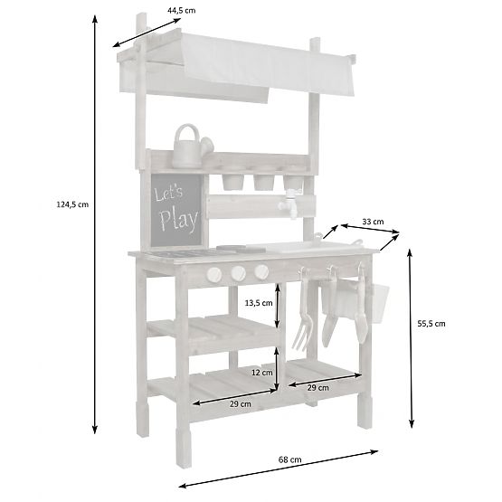 Cucina da esterno Montessori Ourbaby - Sandy