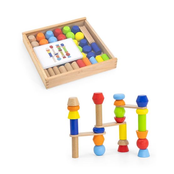 Viga Puzzle Torre di Costruzione