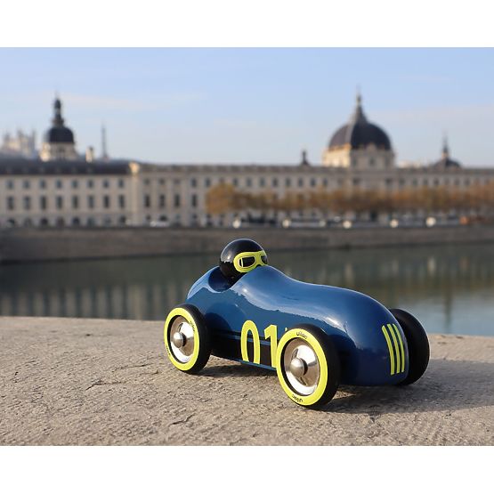 Vilac Auto in Legno Old Sport Compet blu scuro