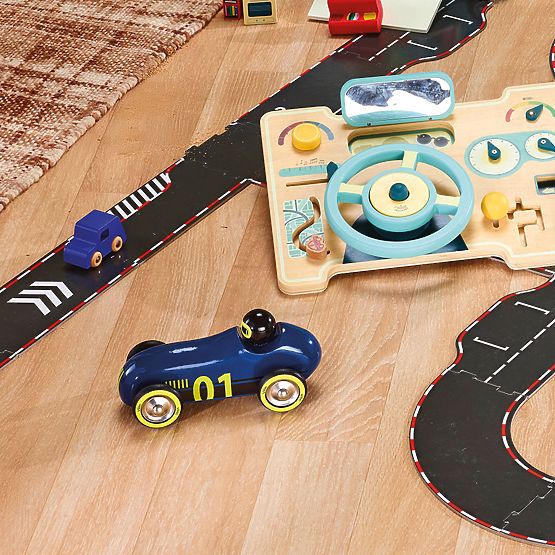 Vilac Auto in Legno Old Sport Compet blu scuro