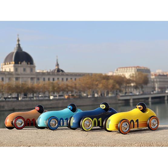 Vilac Auto in Legno Old Sport Compet Giallo