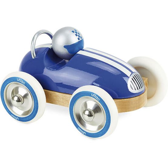 Vilac Auto in Legno Roadster Vintage Blu