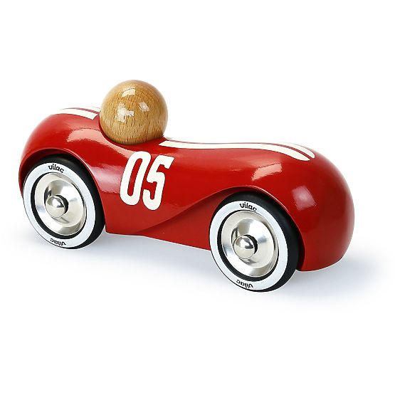 Vilac Auto in Legno Streamline Vintage Rosso