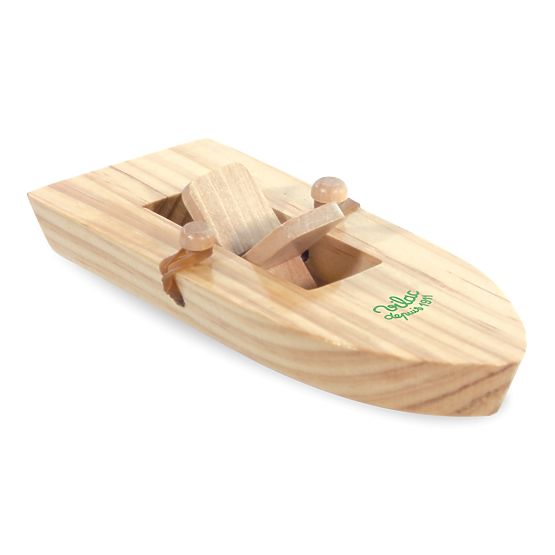 Vilac Barca in legno a propulsione elastica