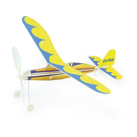 Vilac Costruzione aereo con elica a molla 1 pz giallo