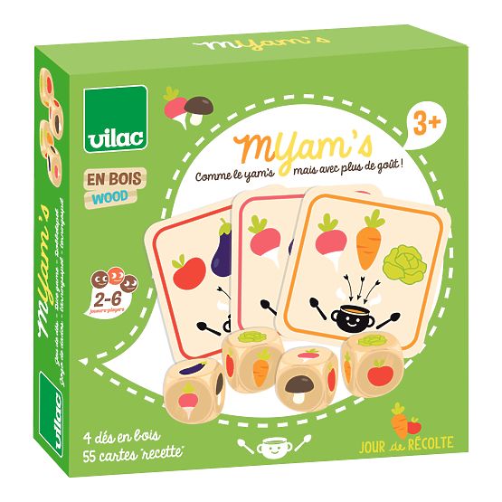 Vilac Gioco con i dadi Giorno del raccolto