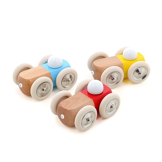 Vilac Macchinina in legno GM gialla