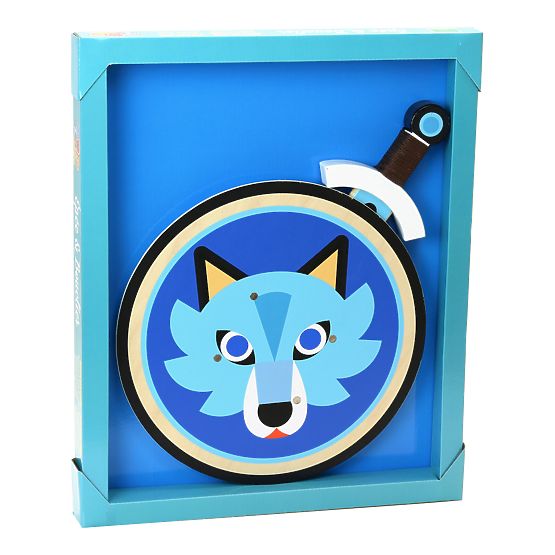Vilac Scudo in legno e spada Lupo