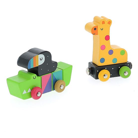 Vilac Treno colorato con animali di Andy Westface