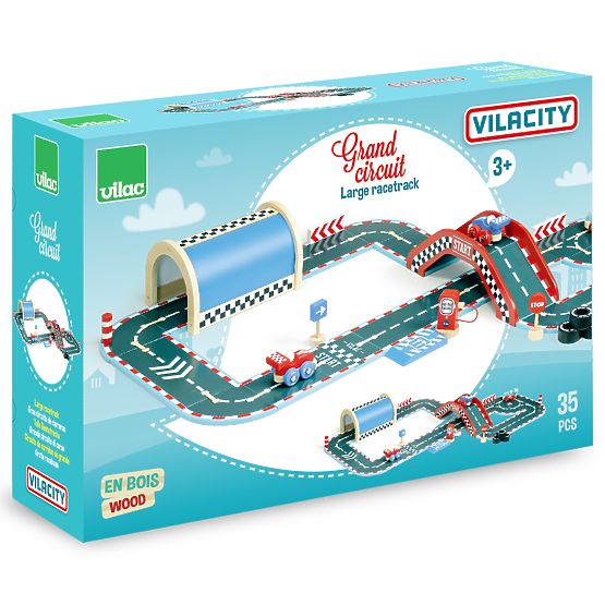 Vilac Vilacity Grande autostrada in legno