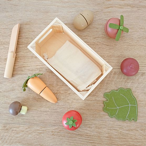 Weggie - Verdure in legno - affettare
