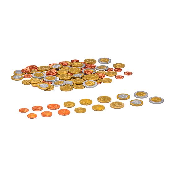 Wissner Monete da Gioco Euro 80 pezzi