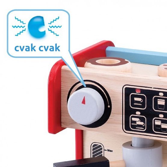 Wonderworld Caffettiera in legno