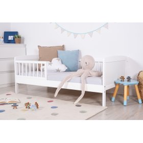 Letto per bambini Junior bianco 140x70 cm, Ourbaby®