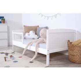 Letto per bambini Junior bianco 140x70 cm