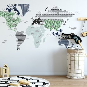 Decorazione murale DEKORNIK - Mappa 4, Dekornik