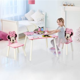 Tavolo per bambini con sedie Minnie Mouse, Moose Toys Ltd , Minnie Mouse