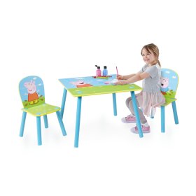 Tavolo per bambini con sedie Peppa Pig, Moose Toys Ltd , Peppa pig
