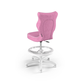 Sedia da scrivania ergonomica per bambini regolata ad un'altezza di 119-142 cm - rosa, ENTELO
