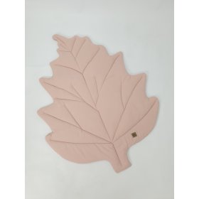 Tappetino da gioco in cotone Leaf - rosa antico