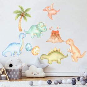 Adesivi murali - Dinosauri, Housedecor