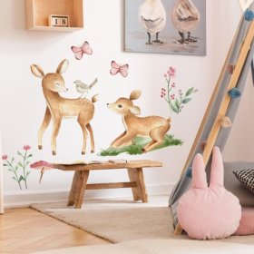 Adesivi da parete - Capriolo XL, Housedecor