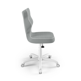 Sedia da scrivania ergonomica regolata ad un'altezza di 159-188 cm - grigia, ENTELO