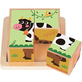 2Kids Toys Blocchi di legno Fattoria 2