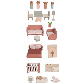 2Kids Toys Casa delle bambole rosa