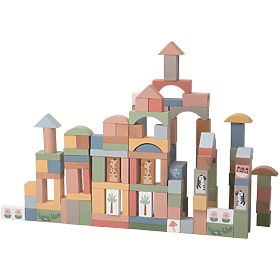 2Kids Toys Safari blocchi con animali 120 pezzi