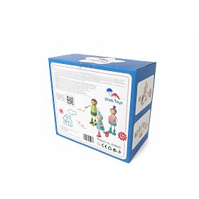 2Kids Toys Set di mobili con famiglia 5 in 1