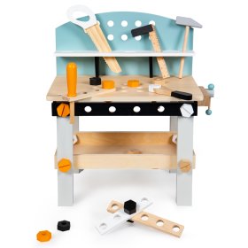 Ponk da lavoro in legno per bambini, EcoToys